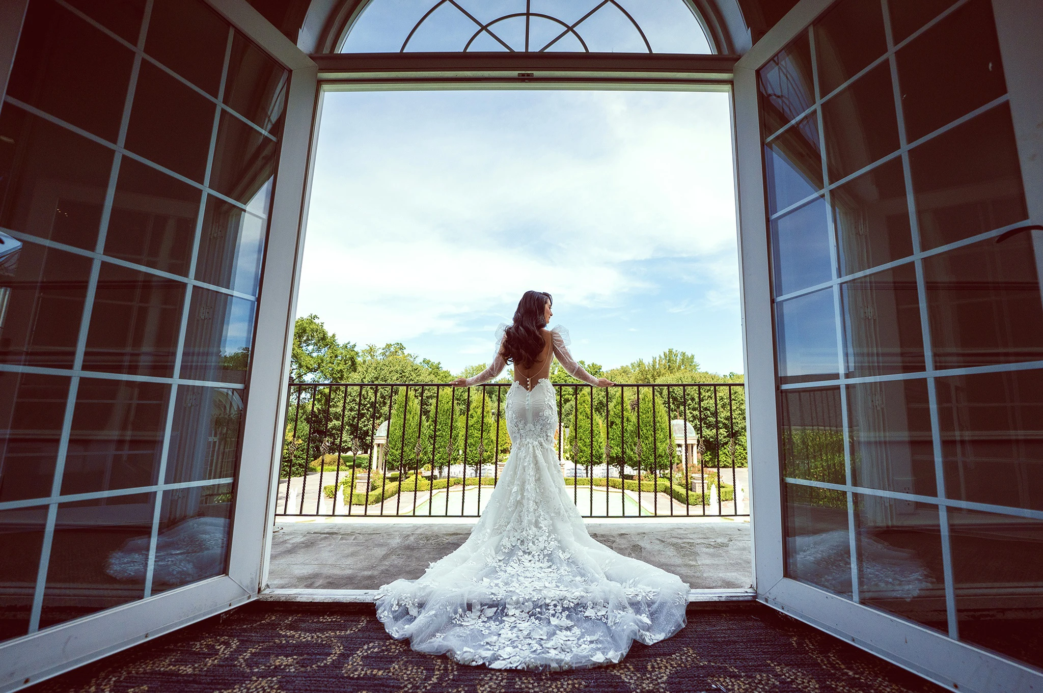 Photograph of Bride at Rockleigh in NJ
